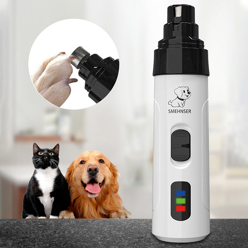 Painless Electric Dog Nail Clippers for Dog Nail Grinders Rechargeable USB Charging Pet Quiet Cat Paws Nail Grooming Trimmer Painless Electric Dog Nail Clippers for Dog Nail Grinders Rechargeable USB Charging Pet Quiet Cat Paws Nail Grooming Trimmer