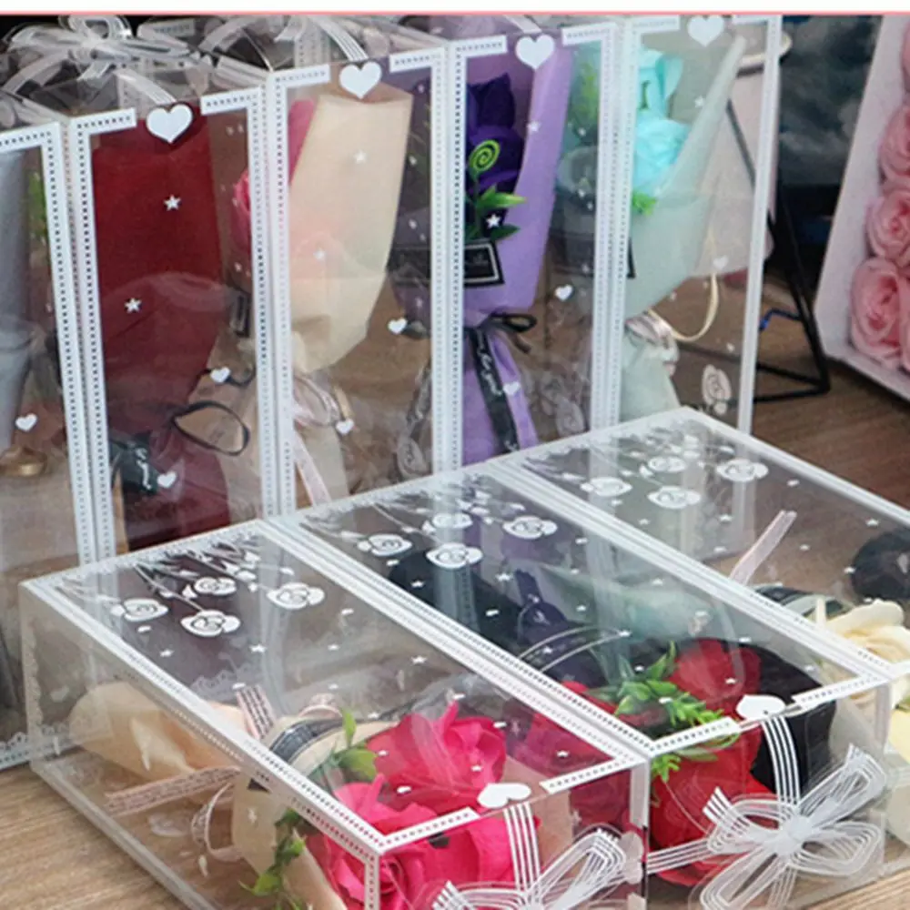 3 Heads Artificial Rose Bouquet Hand Holding Soap Flower Valentine's Day Gift Wedding Decoration Artificial Flowers 3 Heads Artificial Rose Bouquet Hand Holding Soap Flower Valentine's Day Gift Wedding Decoration Artificial Flowers