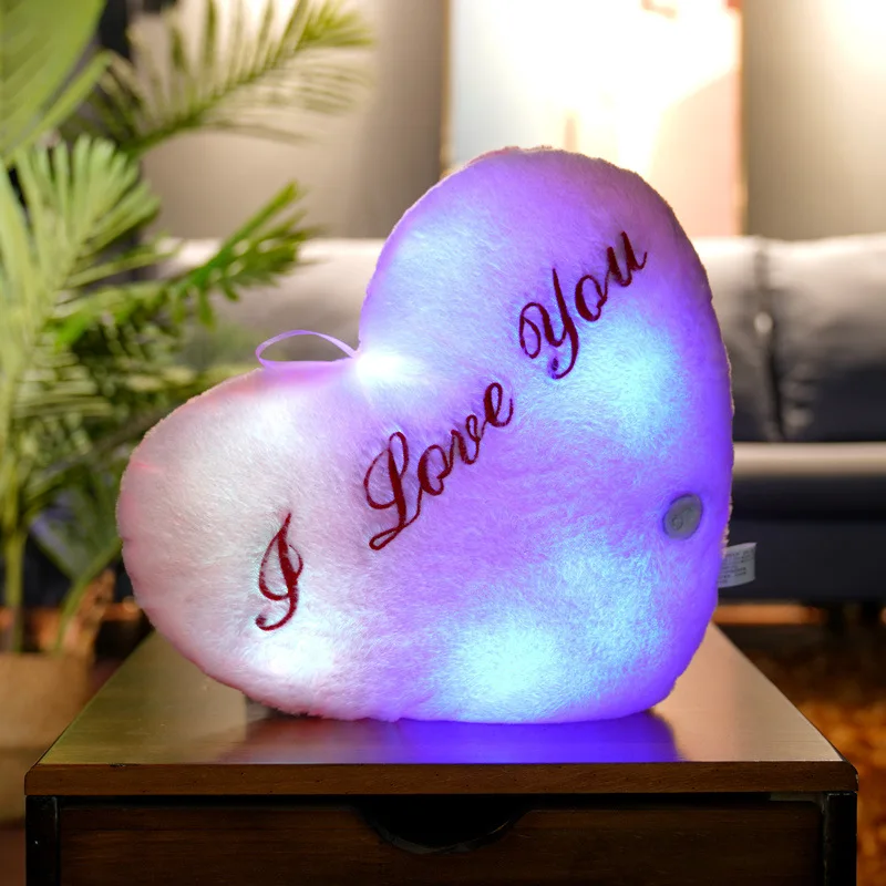 34CM Creative Toy Luminous Pillow Soft Stuffed Plush Glowing Colorful Stars Cushion Led Light Toys Gift For Kids Children Girls 34CM Creative Toy Luminous Pillow Soft Stuffed Plush Glowing Colorful Stars Cushion Led Light Toys Gift For Kids Children Girls