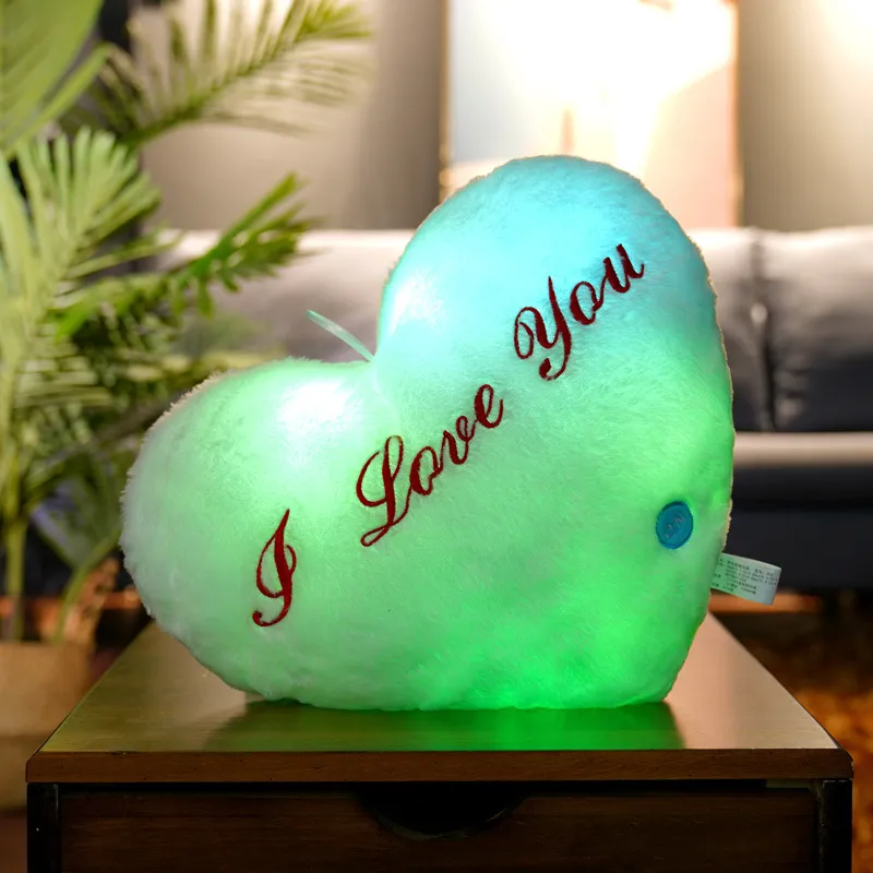 34CM Creative Toy Luminous Pillow Soft Stuffed Plush Glowing Colorful Stars Cushion Led Light Toys Gift For Kids Children Girls 34CM Creative Toy Luminous Pillow Soft Stuffed Plush Glowing Colorful Stars Cushion Led Light Toys Gift For Kids Children Girls