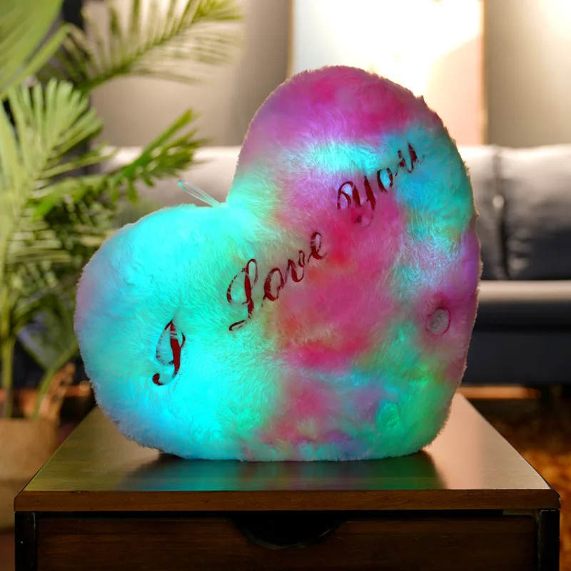 34CM Creative Toy Luminous Pillow Soft Stuffed Plush Glowing Colorful Stars Cushion Led Light Toys Gift For Kids Children Girls 34CM Creative Toy Luminous Pillow Soft Stuffed Plush Glowing Colorful Stars Cushion Led Light Toys Gift For Kids Children Girls