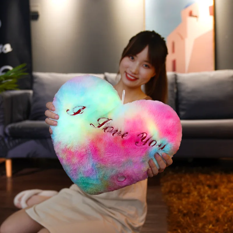 34CM Creative Toy Luminous Pillow Soft Stuffed Plush Glowing Colorful Stars Cushion Led Light Toys Gift For Kids Children Girls 34CM Creative Toy Luminous Pillow Soft Stuffed Plush Glowing Colorful Stars Cushion Led Light Toys Gift For Kids Children Girls